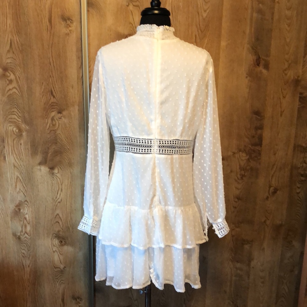 Beautiful White “SHEIN” Casual Dress - Picture 5 of 12